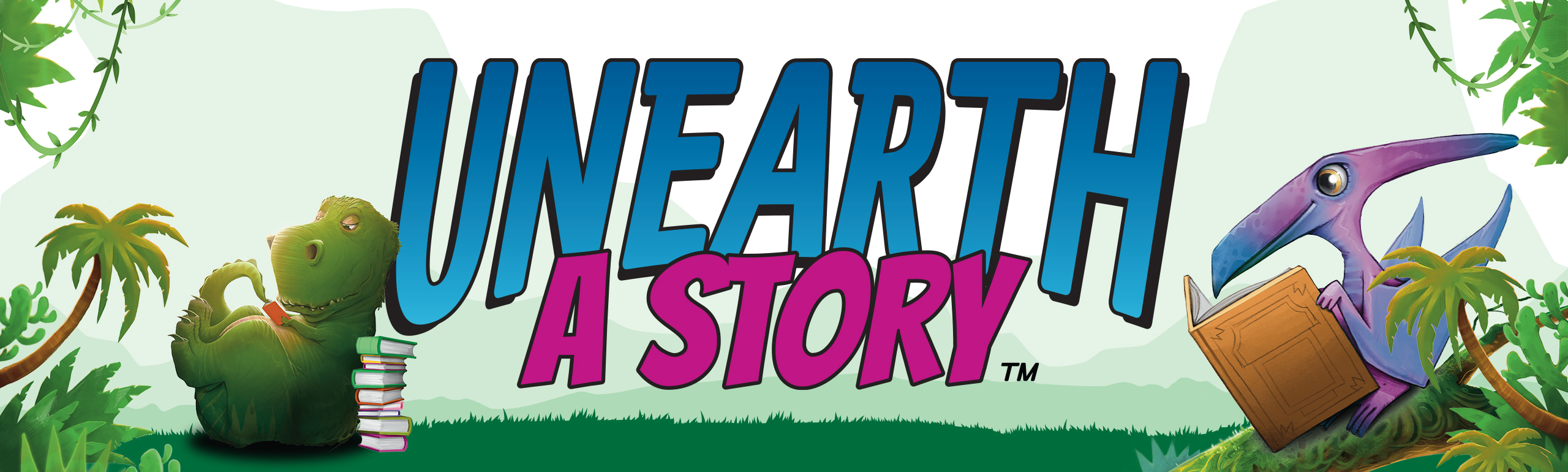 banner for the summer reading program